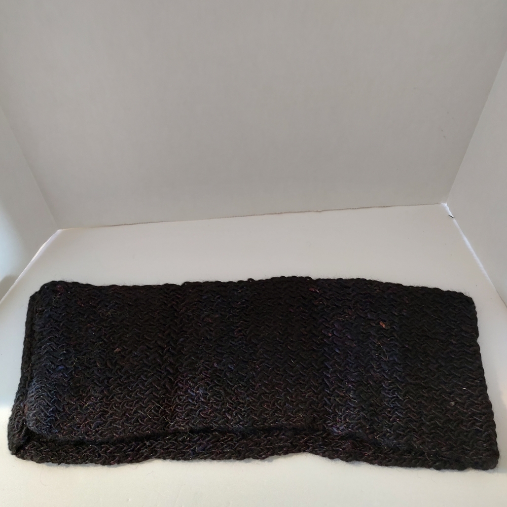 Black Knit Headband Ear Warmer - Stylish Winter Wrap